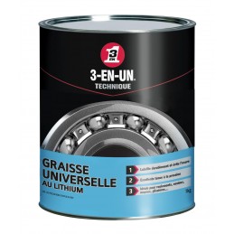 POT DE GRAISSE 1kg   LITHIUM