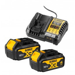 Pack 2 batteries XR 18V 4Ah...