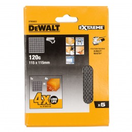 1/4 FEUILLE ABRASIVE VELCRO...