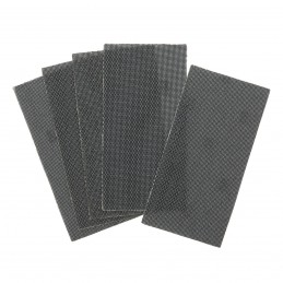 1/2 FEUILLE ABRASIVE VELCRO...