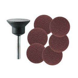 PLATEAU + 6 DISQUES ABRASIFS