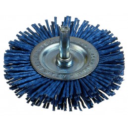 BROSSE NYLON CIR.100mm G150 B.