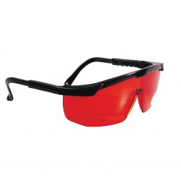 Lunettes faisceaux rouges 