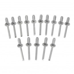 RIVETS ALUMINUM 5 MM X 6,5 X15