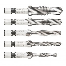 5 FORETS À TARAUDER 156MM...