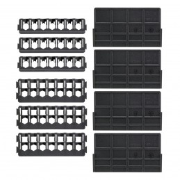 6 BARRETTES DEMBOUTS DE...