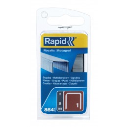 Agrafes en fil plat n°1/8...