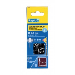 Rivets étanches Rapid Ø3.2x8mm